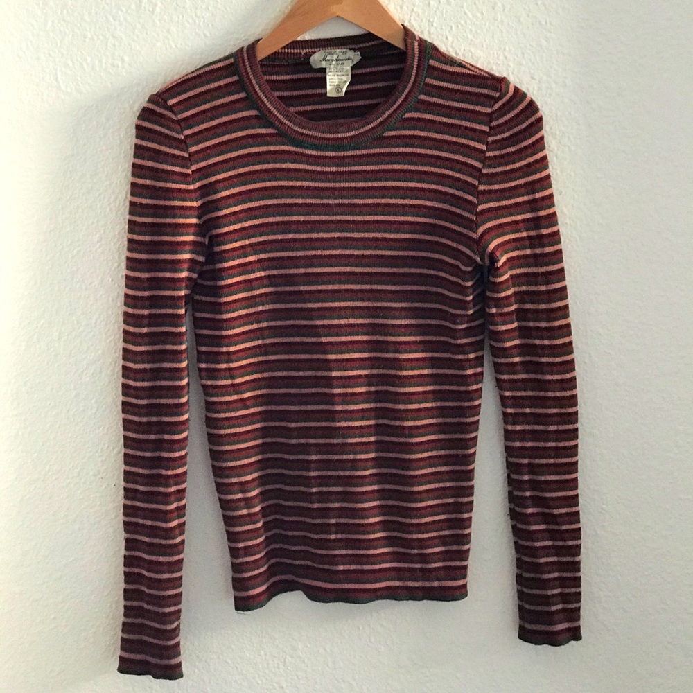 Vintage Macy Associates sweater in Fall colors